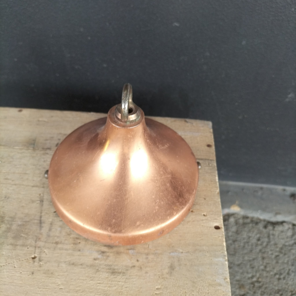 Mid Century Ceiling Rose Copper.  MCR