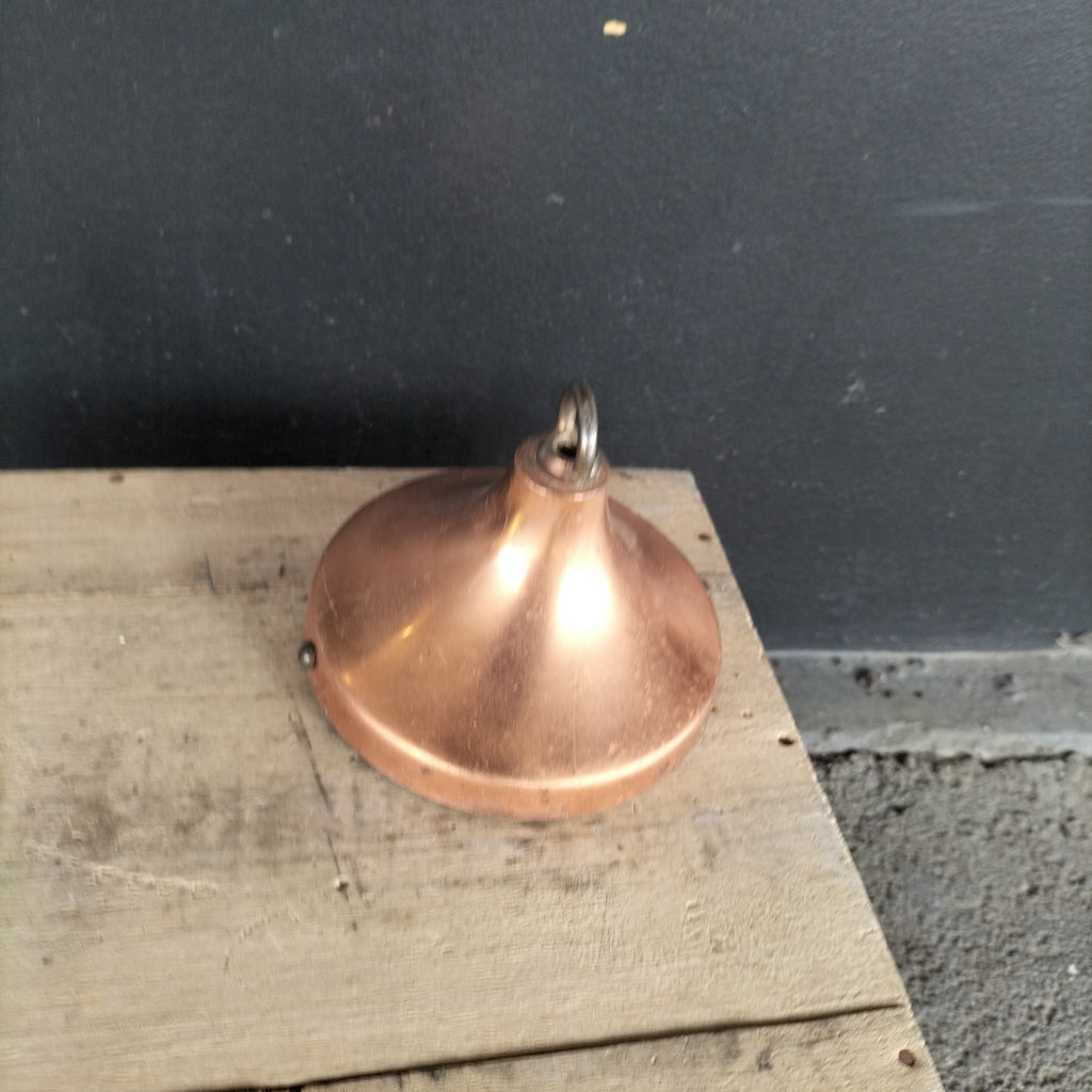 Mid Century Ceiling Rose Copper.  MCR