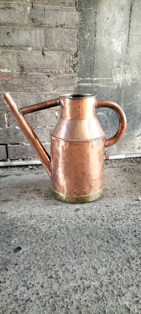 French Copper Watering Can M162