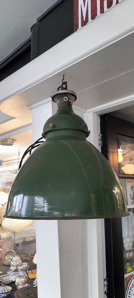 Stunning Large Industrial Enamel Shade