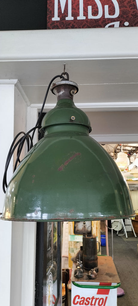 Stunning Large Industrial Enamel Shade