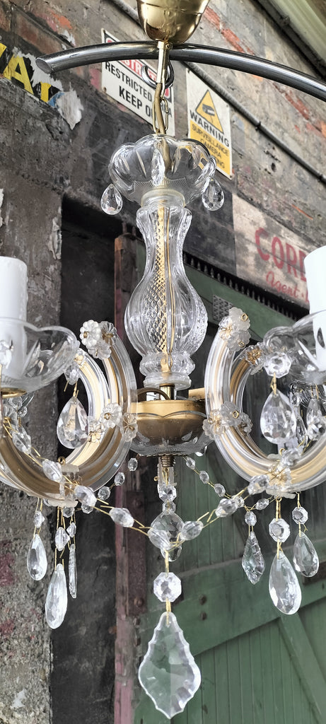 5 Arm Crystal Chandelier      ICC7