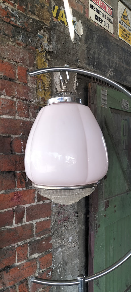 Large Light Pink Art Deco