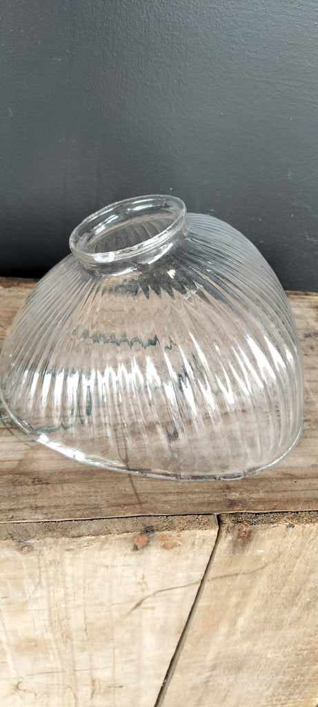 Ribbed Clear Glass  Shade   RR5