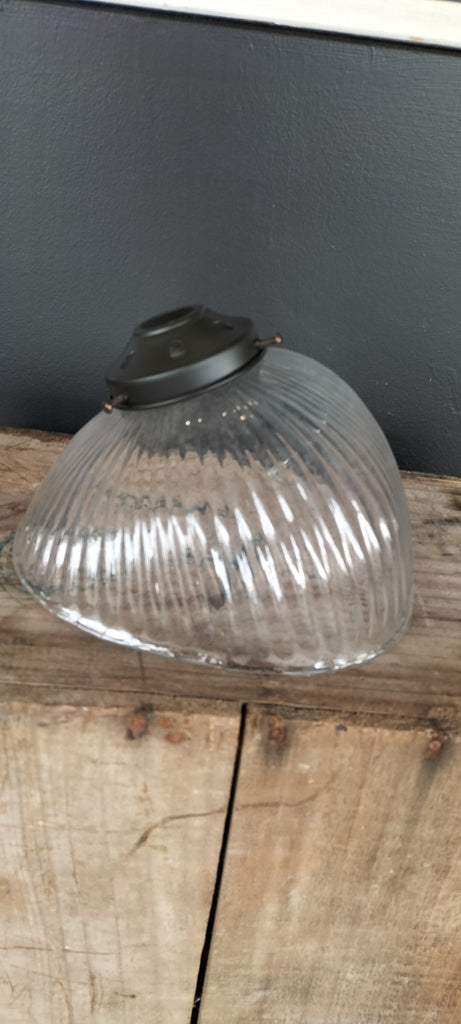 Ribbed Clear Glass  Shade   RR5