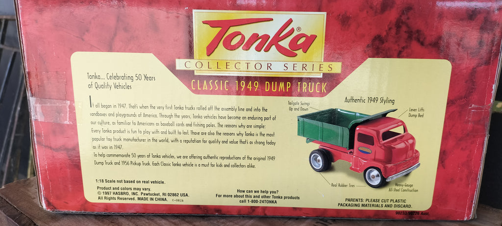 Tonka Collection Series Classic 1949 Dump Truck M298