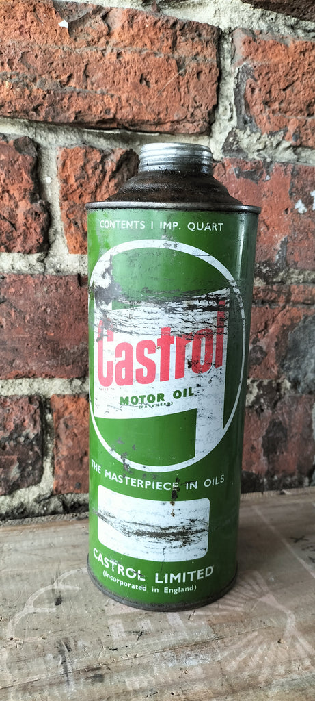 Castrol Motor Oil Tin M215