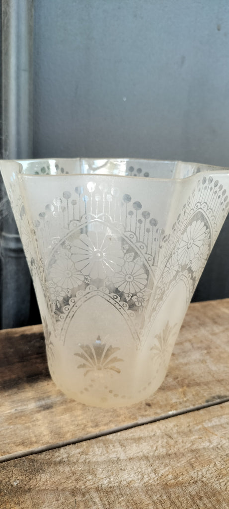 Victorian Etched Lightshade