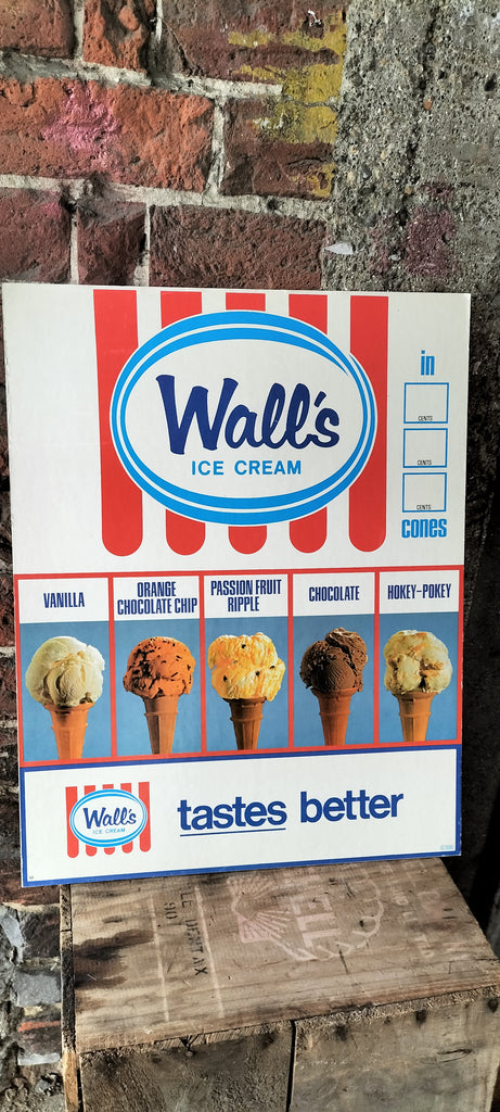 Wall's Ice Cream Vintage Sign