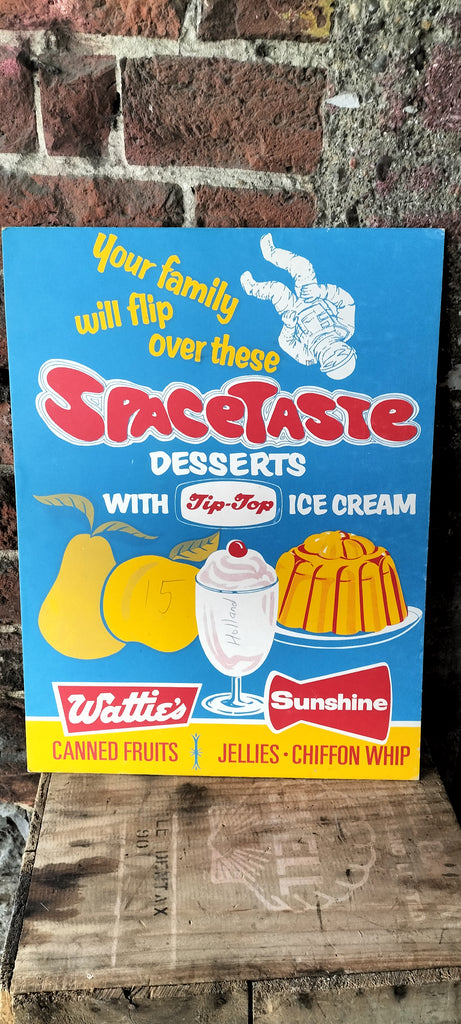 Tip Top ,Watties and Sunshine sign