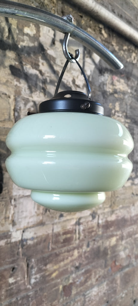 Sage Green Art Deco Lightshade      SGG