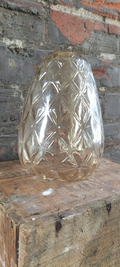 Retro Amber Glass Lightshade       RA7