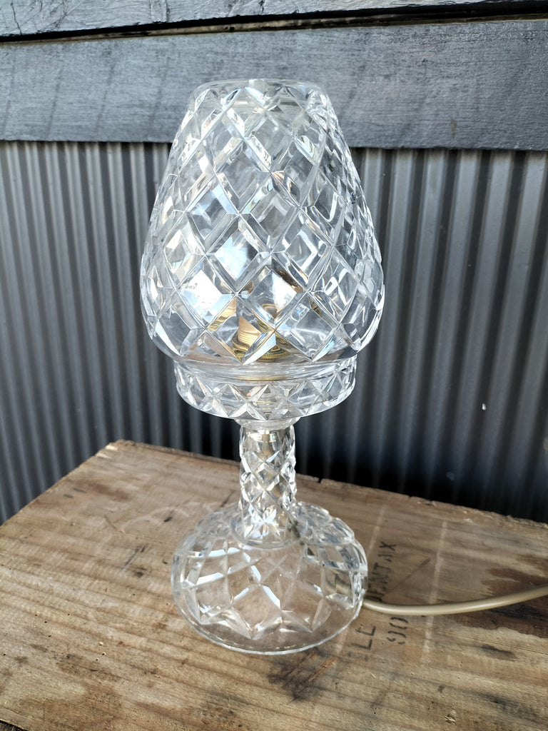 Cut Glass Table Lamp