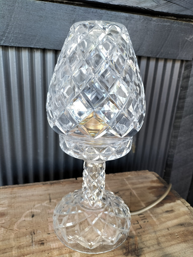 Cut Glass Table Lamp