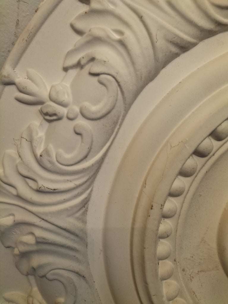 Vintage Plaster Ceiling Rose