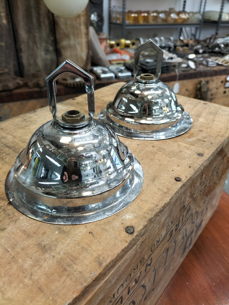 Extra Large Chrome Ceiling Rose .     VT6