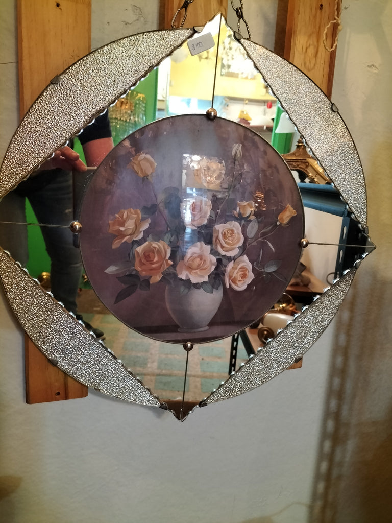 Mid Century  Convex  With Rose Theme. CM34